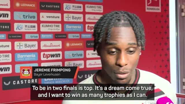 'It's a dream come true’ – Leverkusen stars targeting historic treble