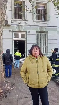 Silvia Allocati, jefa del departamento de Trabajo Social del hospital Moyano definió el incendio como una 