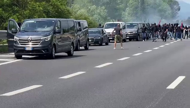 Atalanta - Juve, scontri tra tifosi prima della finale di Coppa Italia