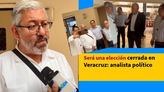 Será una elección 2024 cerrada en Veracruz: Analista político