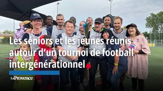 Les séniors et les jeunes réunis  autour d’un tournoi de football intergénérationnel