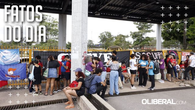 Portões da UFPA, em Belém, são fechados em novo ato da greve nacional