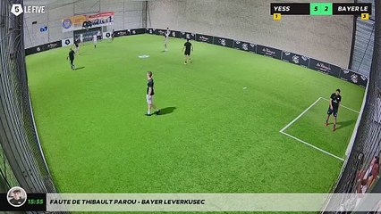 Faute de Thibault Parou - BAYER LEVERKUSEC