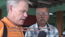 111105 ¡Acabar con el machismo! Moíses Vázquez, Líder de la Resistencia hondureña en el departamento de Yoro