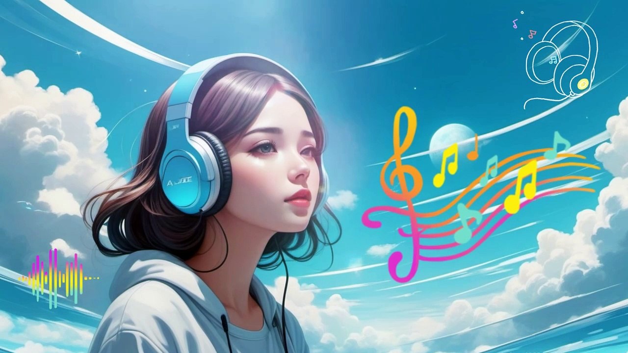 Echoes Across the Azure Sky 05 | Relaxing Lofi Beats For Relax, Chill, Study, Sleep & Motivation