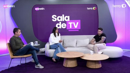 AO VIVO | Lucas Souza fala sobre bissexualidade, 'A Fazenda' e mais no 'Sala de TV'