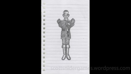 Soldier Pencil Sketch Video #223 (05-15-2024)