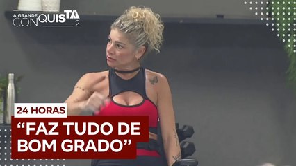 Após brigar com Guipa, Cátia rasga elogios para Dona Geni  | A Grande Conquista