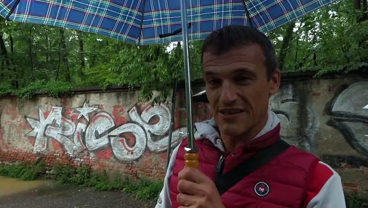 Alluvione a Monza, auto sommerse nella zona della Villa Reale