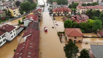 Alluvione tra Gessate e Bellinzago: le immagini dal drone