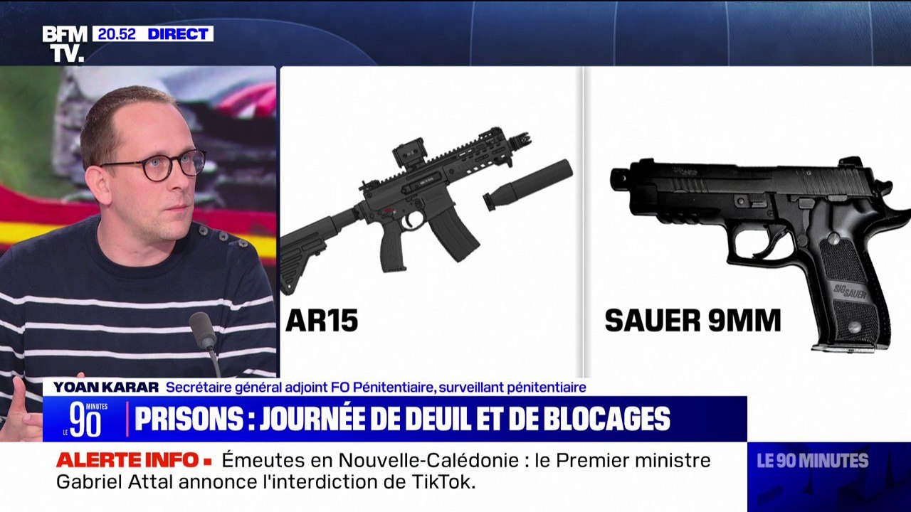 Yoan Karar (surveillant pénitentiaire) sur le fourgon attaqué: "Il faut que l'on puisse agir à armes égales dès l'instant où on tomberait face à des commandos"