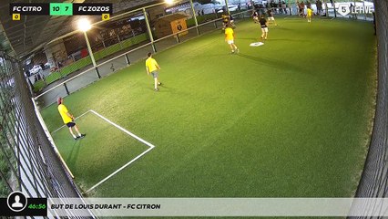 But de Louis Durant - FC CITRON
