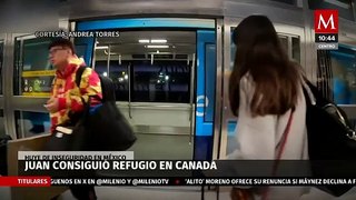 Juan huyó de México por inseguridad; consiguió refugio en Canadá