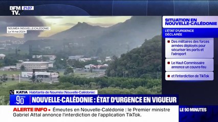 "Les messages qui passaient sur les réseaux, c'était 'on va brûler les maisons des blancs' ": Katia témoigne de la situation à Nouméa