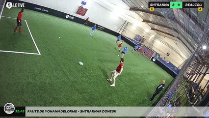 Faute de Yohann DELORME - SHTRAKNAR DONESK