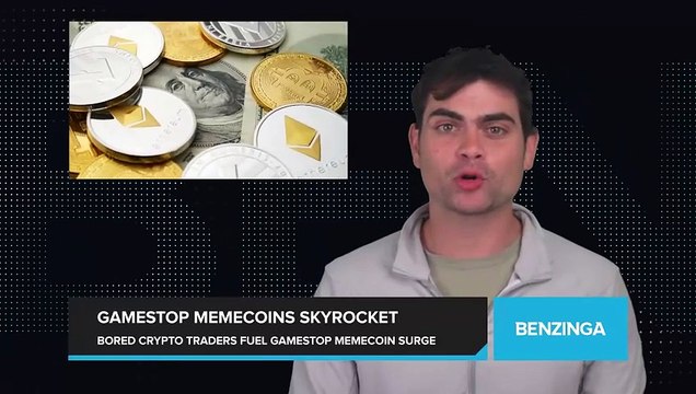 Bored Crypto Traders Seek Thrills in Unofficial GameStop Memecoins, Prices Skyrocket