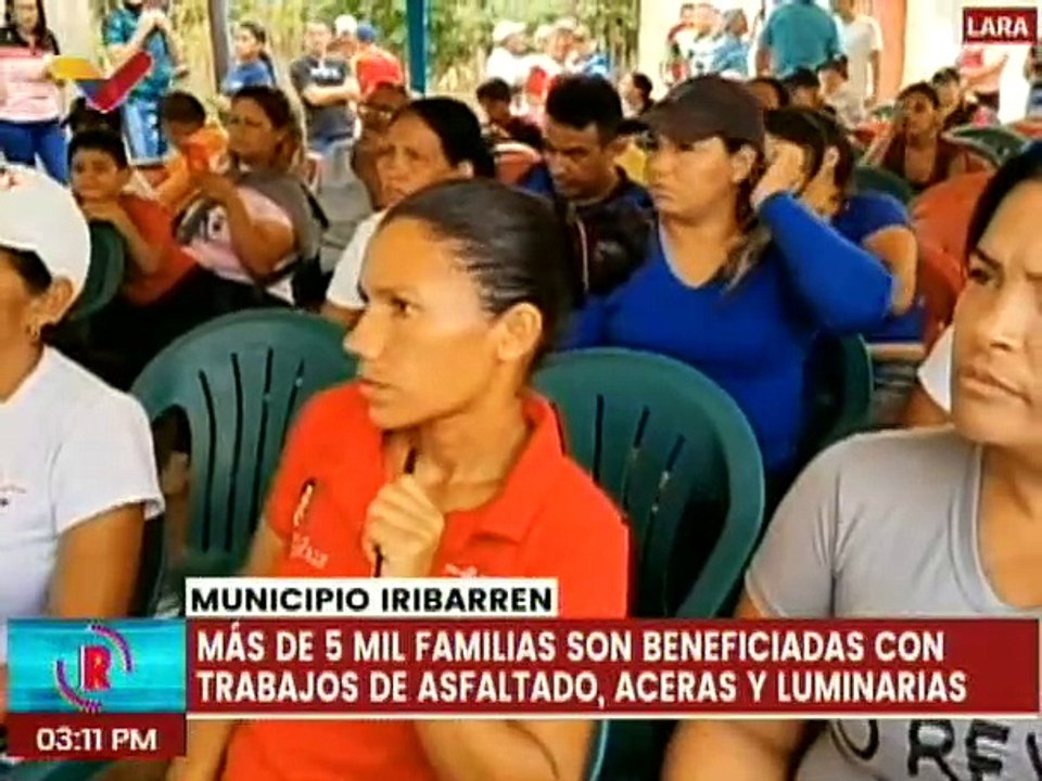 Lara | Más de 5 mil familias del mcpio. Iribarren son beneficiadas con trabajos de asfaltado