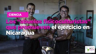Los “abuelos fisicoculturistas” que promueven el ejercicio en Nicaragua
