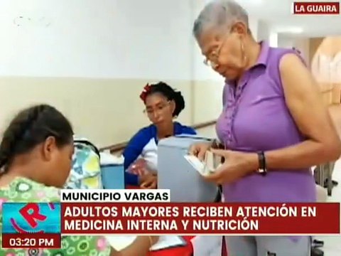 La Guaira | Adultos mayores del mcpio. Vargas recibieron atención en medicina interna y nutricional