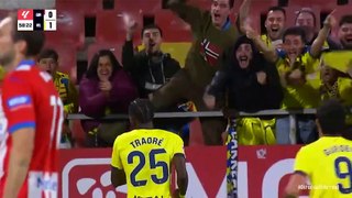 La decide TRAORE_ Girona-Villarreal 0-1 _ LaLiga _ DAZN Highlights
