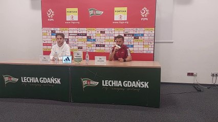 Download Video: Lechia kontra Arka. Szymon Grabowski: Jesteśmy pewni siebie. Mam nadzieję, że śnieg nie spadnie