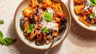 Eggplant Lovers—Pasta Alla Norma Will Be Your New Favorite Pasta Dinner