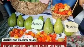 Gobierno Nacional impulsa la siembra local del edo. Mérida con la entrega de 72 kits trabuco Clap