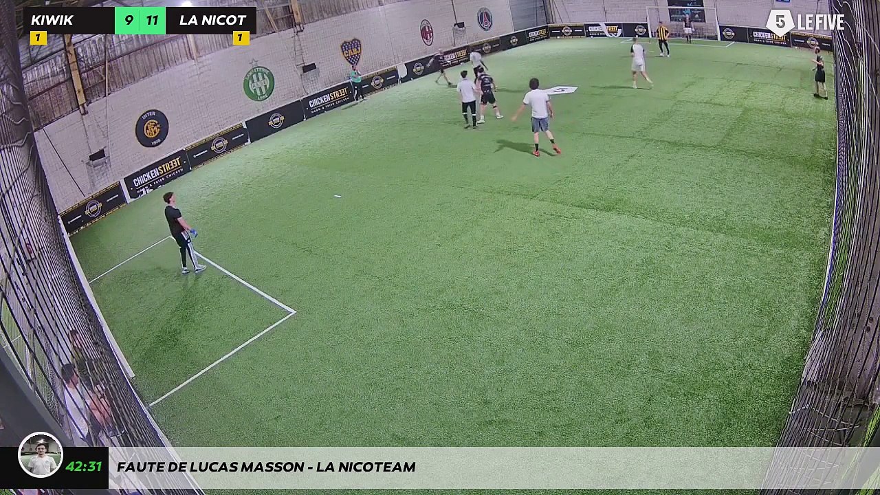 Faute de Lucas Masson - LA NICOTEAM