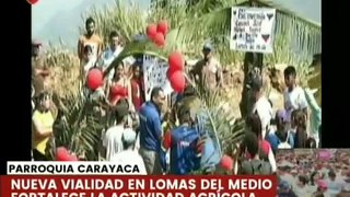 La Guaira | Gobierno regional rehabilita vía en Lomas del Medio para fortalecer la producción agrícola