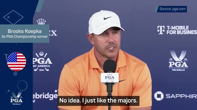 'I just like the majors' - Koepka on PGA Championship success