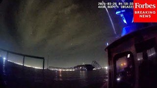 Officials Release Bodycam Footage Of Officers Responding To The Francis Scott Key Bridge Collapse