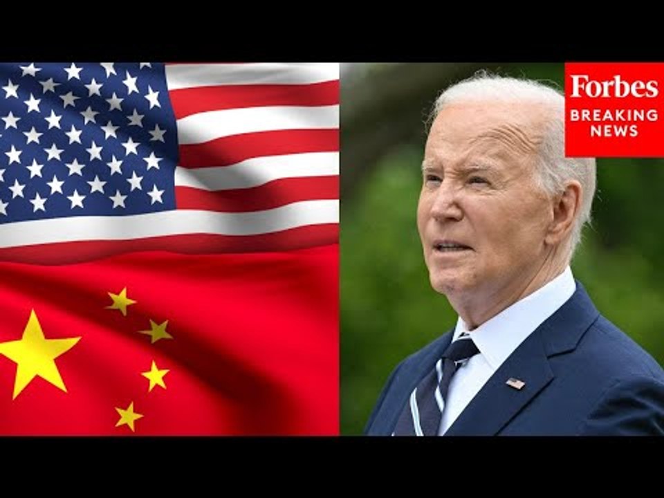 BREAKING: Biden Announces Tariff Hikes On Electric Vehicles, Solar Cells, Chips & Steel From China