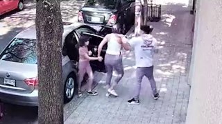 VIDEO Así asaltaron a una familia en Ciudad de México