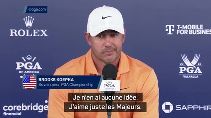 Download Video: PGA Championship - Koepka sur ses succès dans le tournoi : 