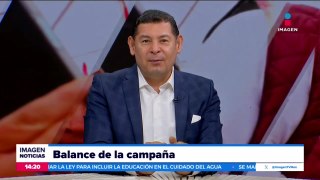 Alejandro Armenta habla sobre sus propuestas para el estado de Puebla