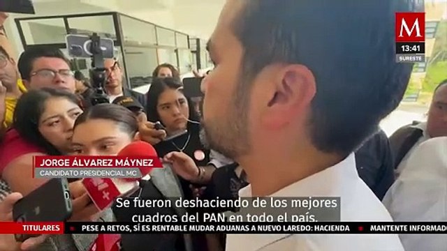Candidatos reaccionan a propuesta de Alejandro Moreno a Máynez