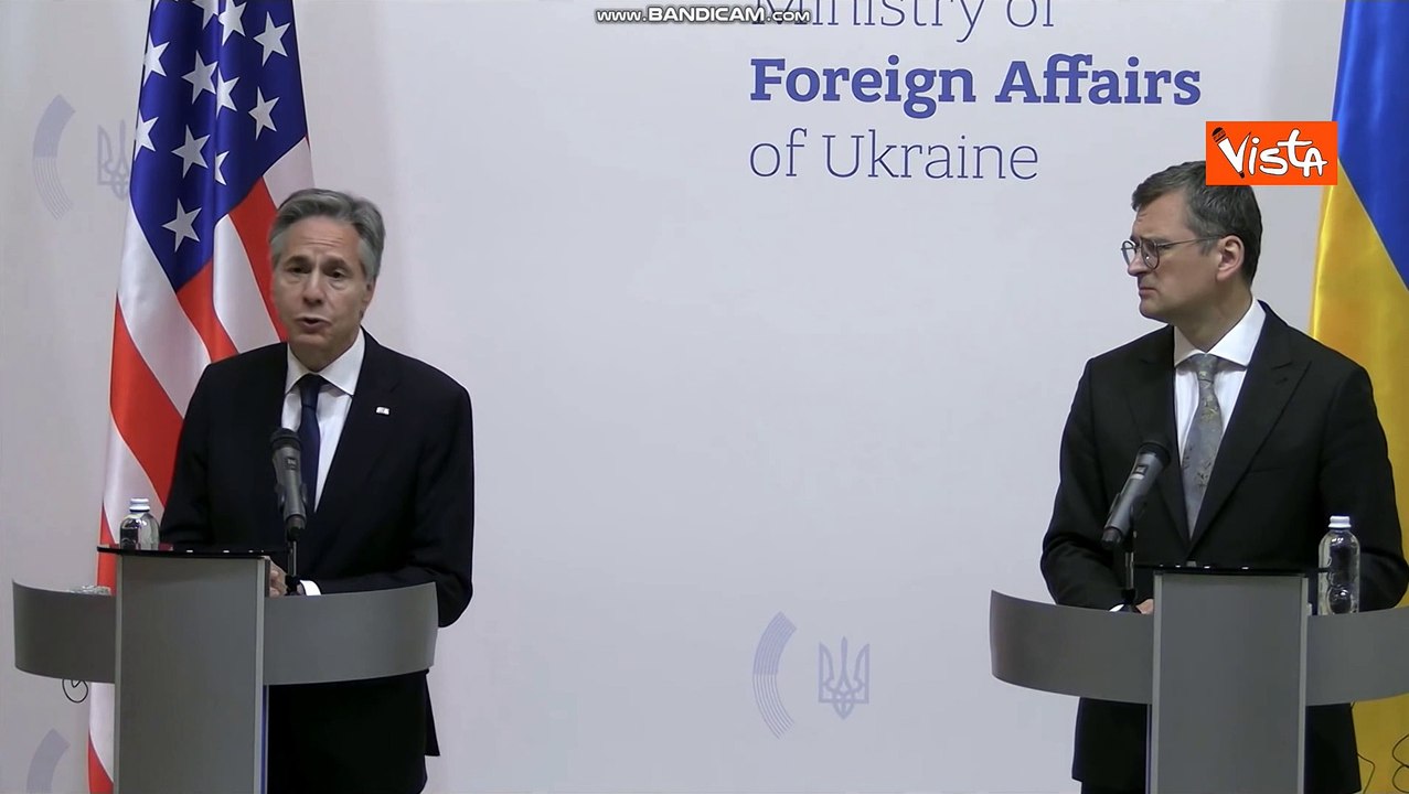 Blinken: "Altri due miliardi di aiuti per l'Ucraina"