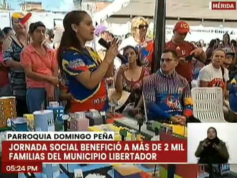 Mérida | Familias del mcpio. Libertador fueron favorecidas con jornada de atención social