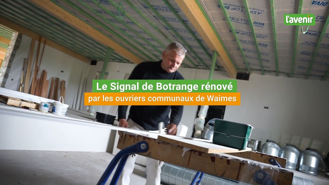 Le Signal de Botrange rénové par les ouvriers communaux de Waimes