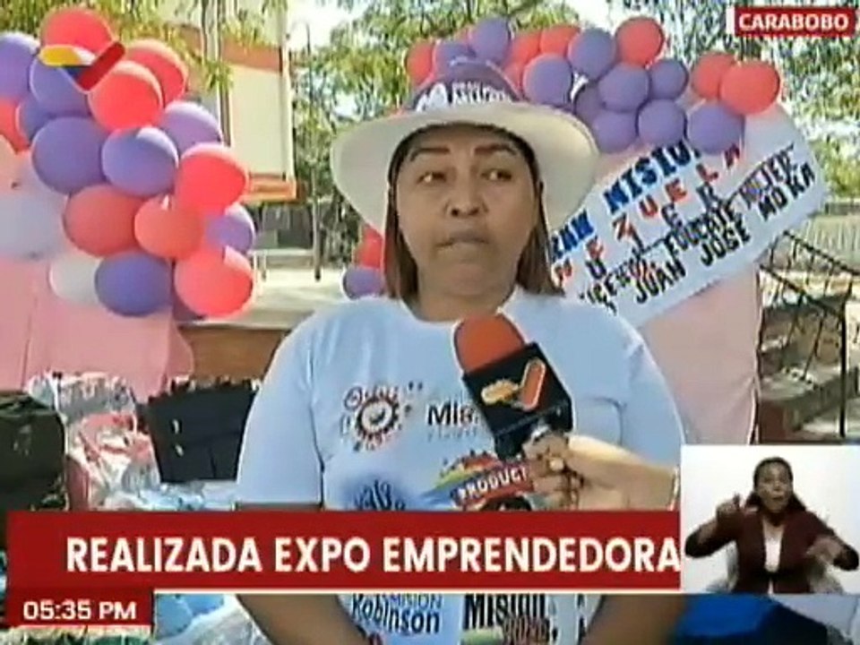 GMVM realiza Expo-Emprendedoras para fomentar el empoderamiento de las féminas del edo. Carabobo