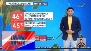 Weather update as of 6:06 AM (May 16, 2024) | UB