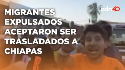 Más de 50 migrantes se manifestaron por la expulsión de 200 personas de EE.UU.