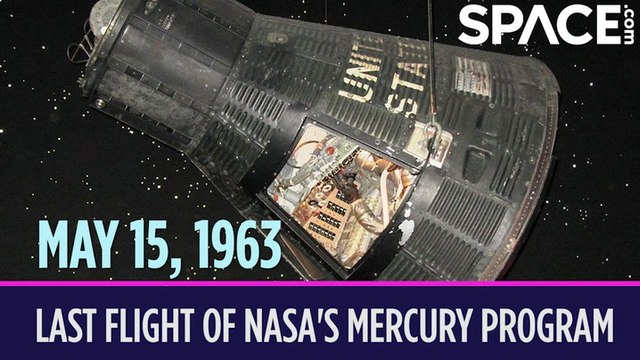 OTD In Space – May 15: Last Flight Of NASA's Mercury Program