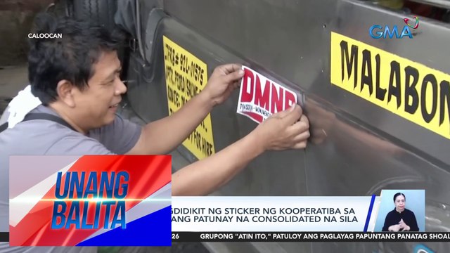 Ilang tsuper, nagdidikit ng sticker ng kooperatiba sa kanilang jeep bilang patunay na consolidated sila | UB