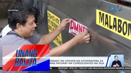 Ilang tsuper, nagdidikit ng sticker ng kooperatiba sa kanilang jeep bilang patunay na consolidated sila | UB