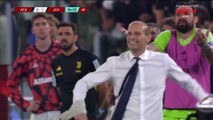 20240515 Massimiliano Allegri, brote de furia en la final de Juventus vs Atalanta, Copa Italia 2023-2024, final