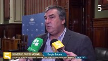 El senador nacionalista Sergio Botana argumentó la necesidad de garantizar la viabilidad de los medios de comunicación y la libertad de expresión