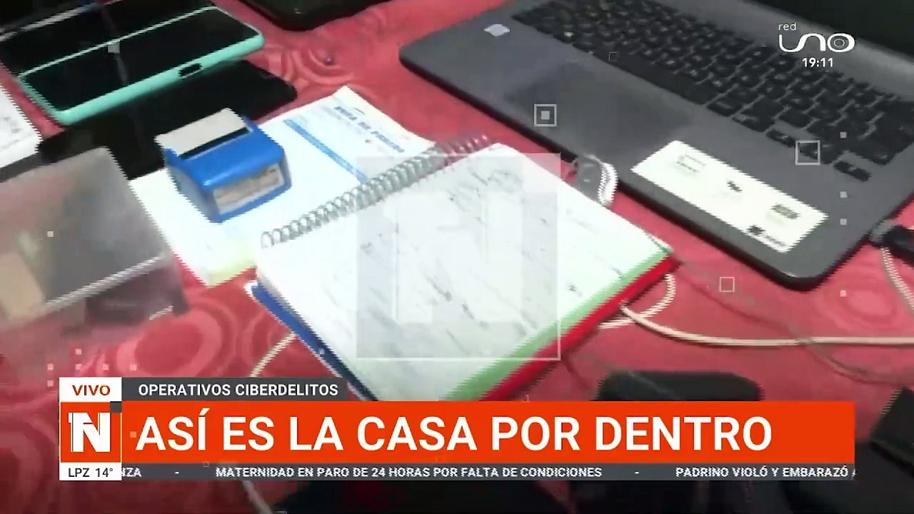 intervinieron casa de estafadores