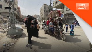 600,000 penduduk Palestin jadi pelarian sejak Rafah diserang