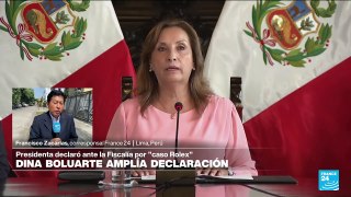Informe desde Lima: Dina Boluarte comparece ante la Fiscalía en medio del 'Rolexgate'